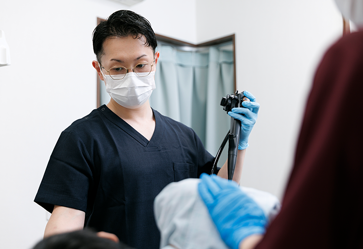 経験豊富な内視鏡専門医