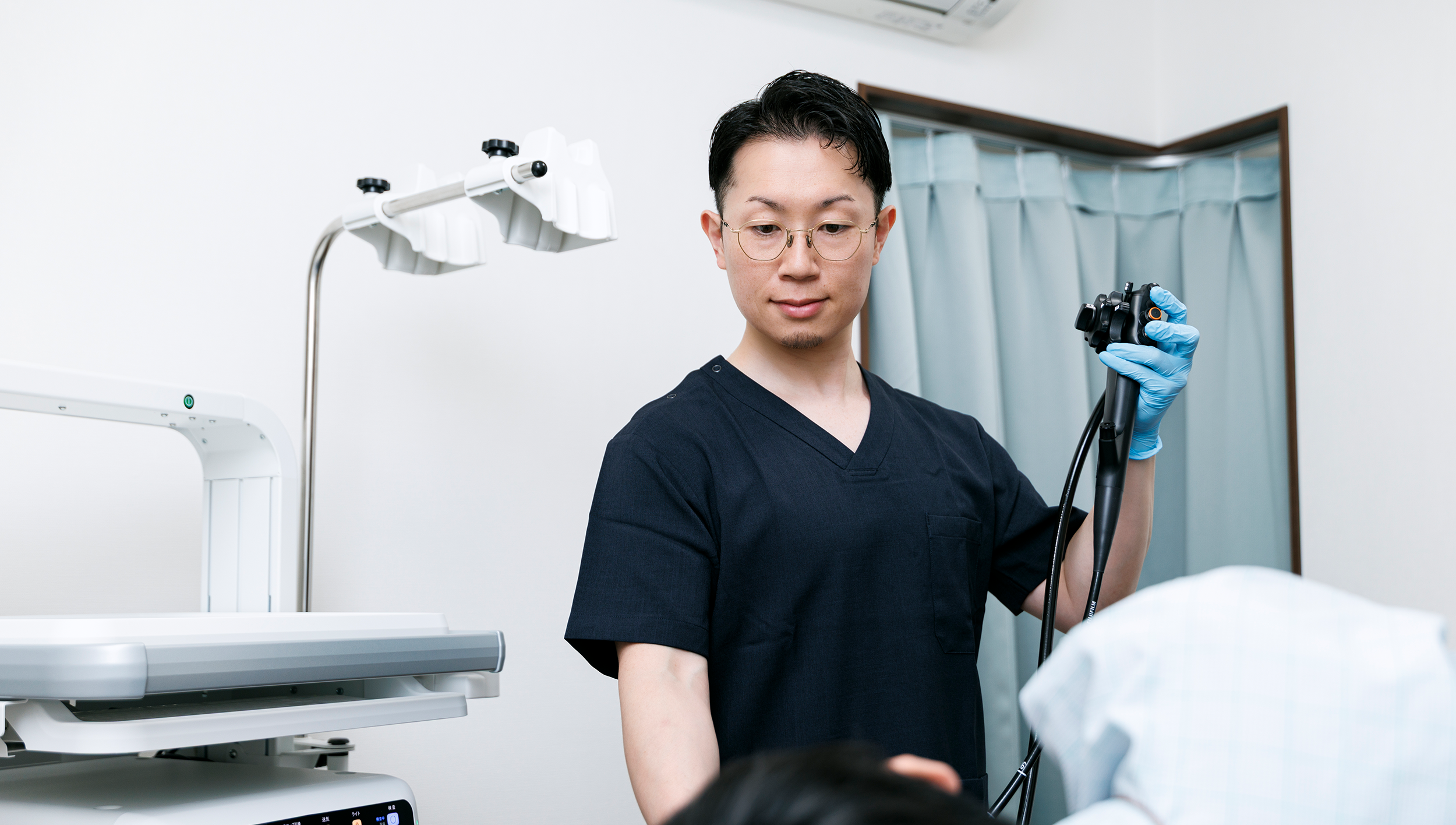 溝畑クリニック 診察風景