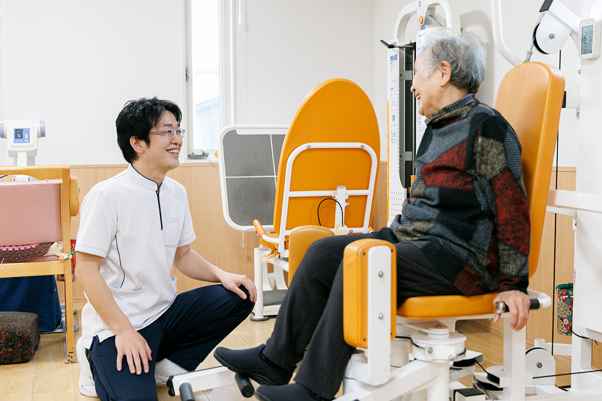 運動機能トレーニングの様子